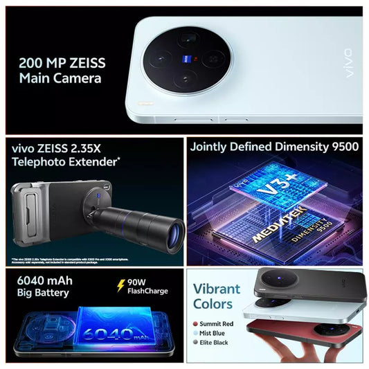 Vivo X300 12GB+256GB Mist Blue