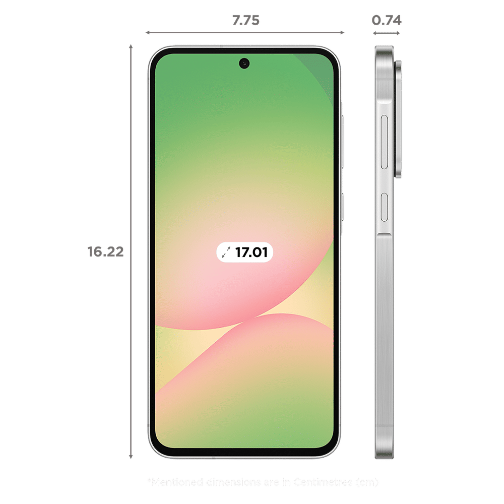 SAMSUNG Galaxy A56 5G (12GB RAM, 256GB, Awesome Lightgray)