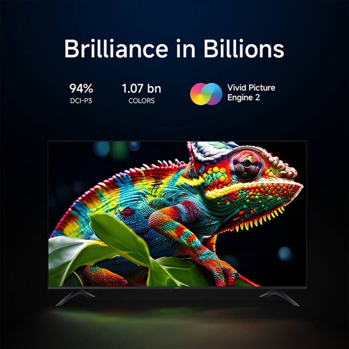 Xiaomi X Pro QLED Series 108cm (43 Inch) 4K Ultra HD Google TV - Dolby Vision, HDR 10+, Filmmaker Mode, Xiaomi Sound, 32GB Storage, Google Cast, Google Voice Assistant, L43MB-APIN (2025)