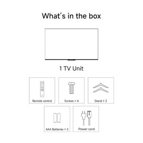 Xiaomi A Series 80cm (32 Inch) HD Google TV - Vivid Picture Engine, Dolby Audio, 8GB Storage, Xiaomi TV+, Google Voice Assistant, Miracast, L32MB-AIN (2025)