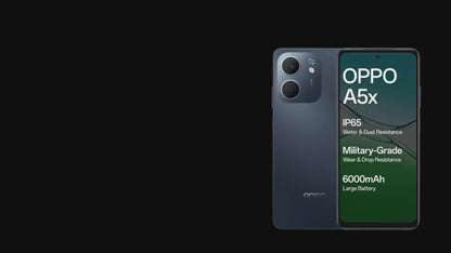 Oppo A5x 5G (4GB RAM, 128GB, Midnight Blue)