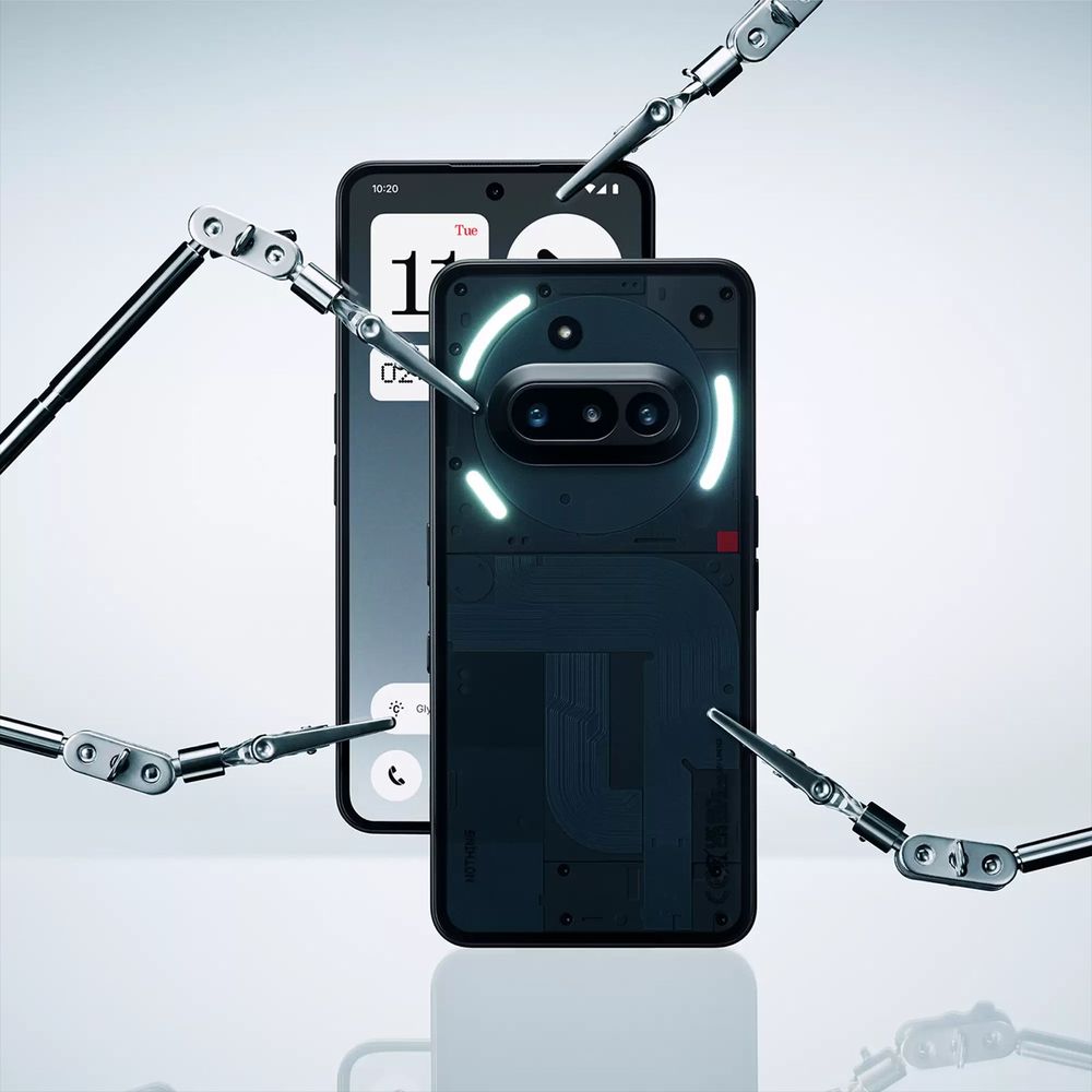 Nothing Phone 3a 5G (8GB RAM, 128GB, Black)