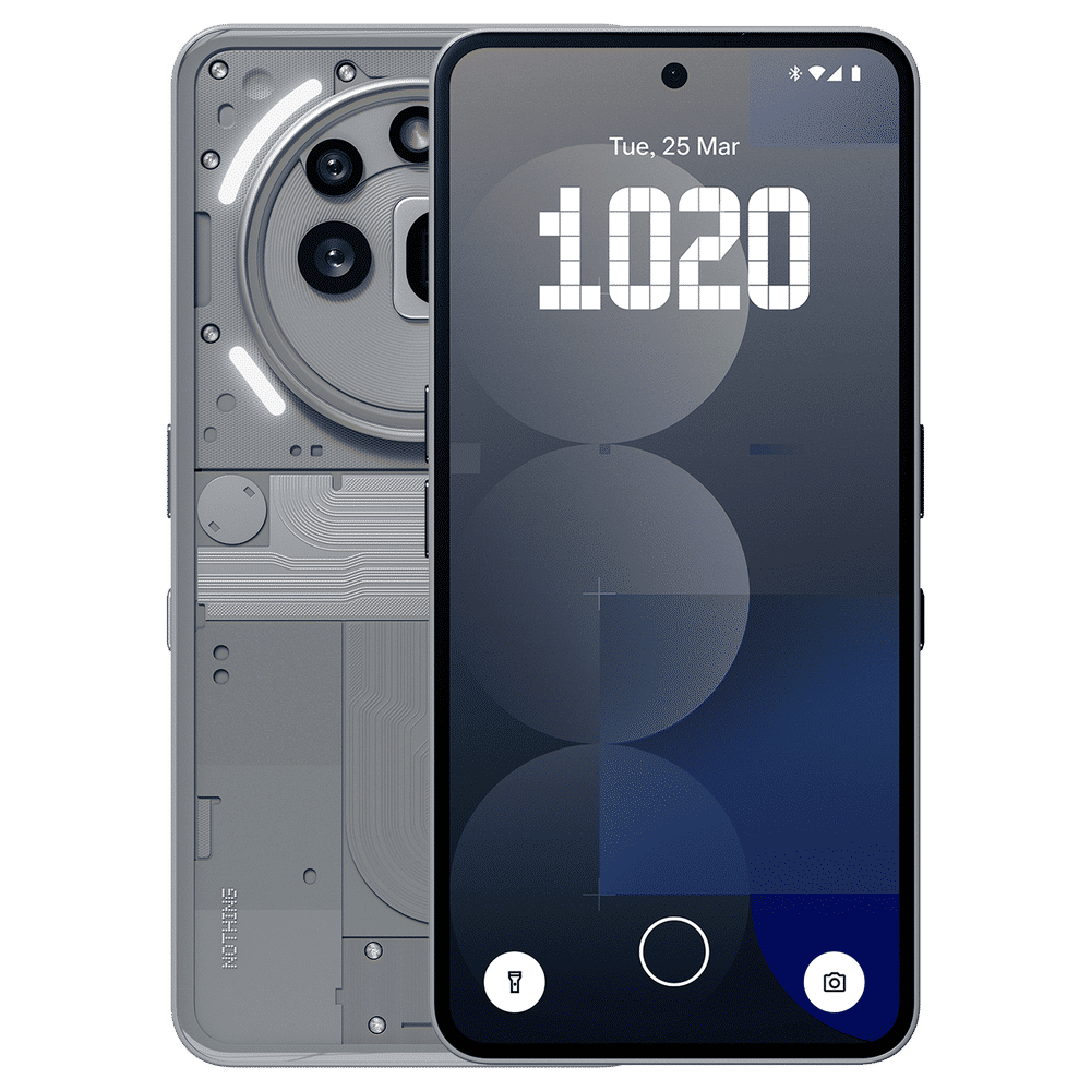 Nothing Phone 3a Pro 5G (12GB RAM, 256GB, Grey)