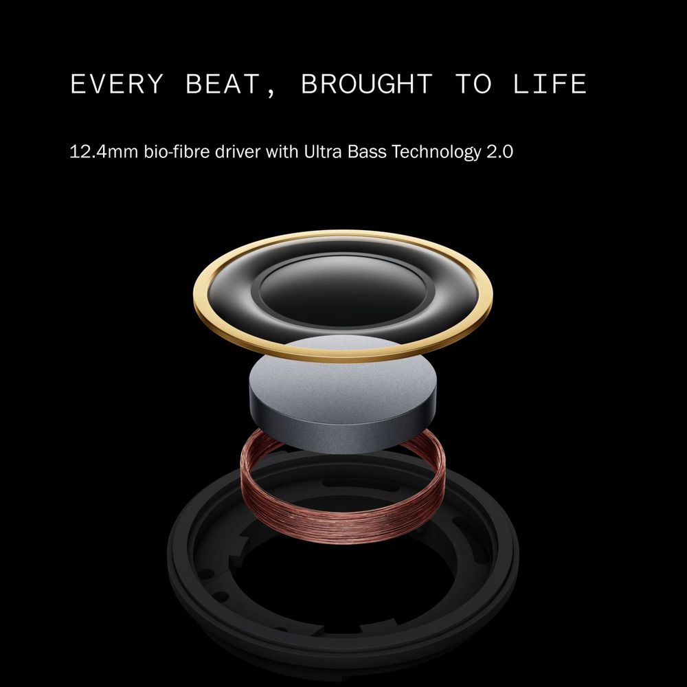 Nothing CMF TWS Earbuds with Active Noise Cancellation (IP54 Water & Dust Resistant, Ultra Bass Technology, Light Grey)