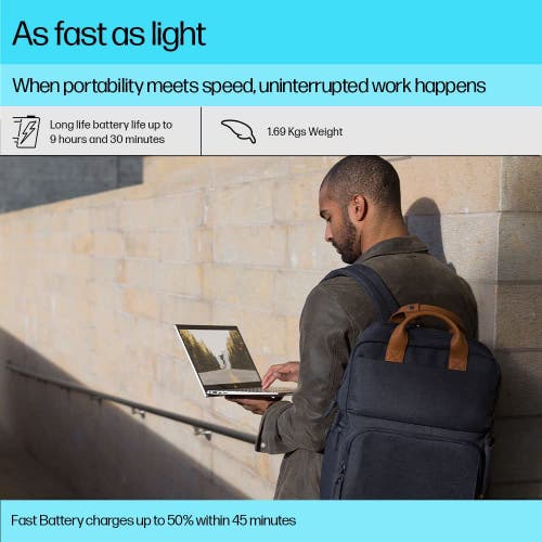 HP 15S Laptop(12th Gen Intel Core i3 1215U / 8 GB RAM/ 512 GB SSD/ 15.6 inch(39.6cm)/ HP FastCharge/ Intel Graphics/ Win11/ MSOffice)fr5009TU