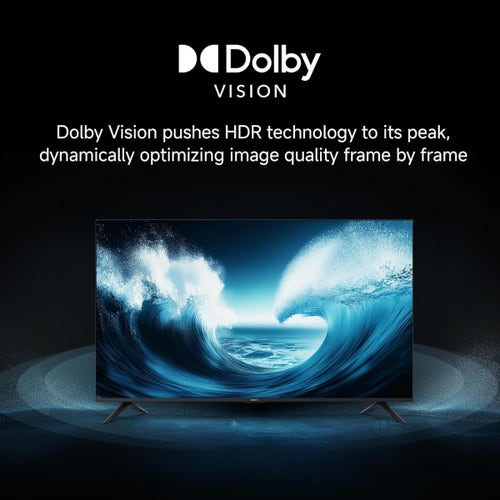 Xiaomi X Series 108cm (43 Inch) 4K Ultra HD Google TV - Dolby Vision, HDR 10, Filmmaker Mode, Dolby Audio, 8GB Storage, Google Cast, Miracast, Google Voice Assistant, L43MB-AIN (2025)
