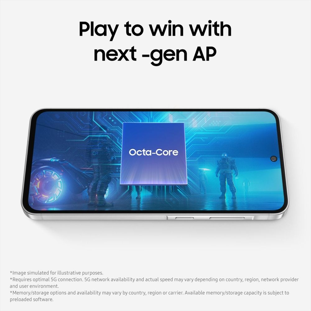 SAMSUNG Galaxy A56 5G (12GB RAM, 256GB, Awesome Olive)