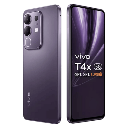 vivo T4x 5G (8GB RAM, 128GB, Pronto Purple)