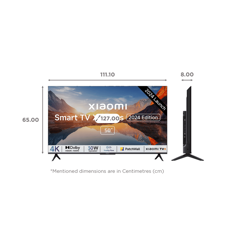 Xiaomi X Series 127 cm (50 inch) 4K Ultra HD LED Google TV with Vivid Picture Engine
