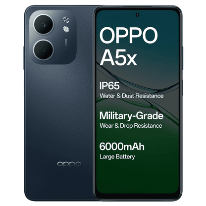 Oppo A5x 5G (4GB RAM, 128GB, Midnight Blue)