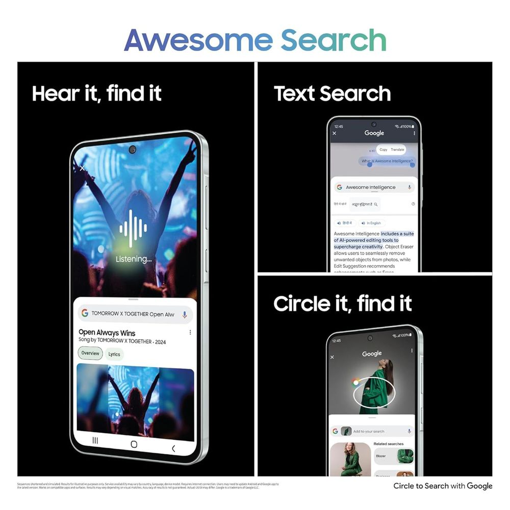 SAMSUNG Galaxy A56 5G (12GB RAM, 256GB, Awesome Olive)