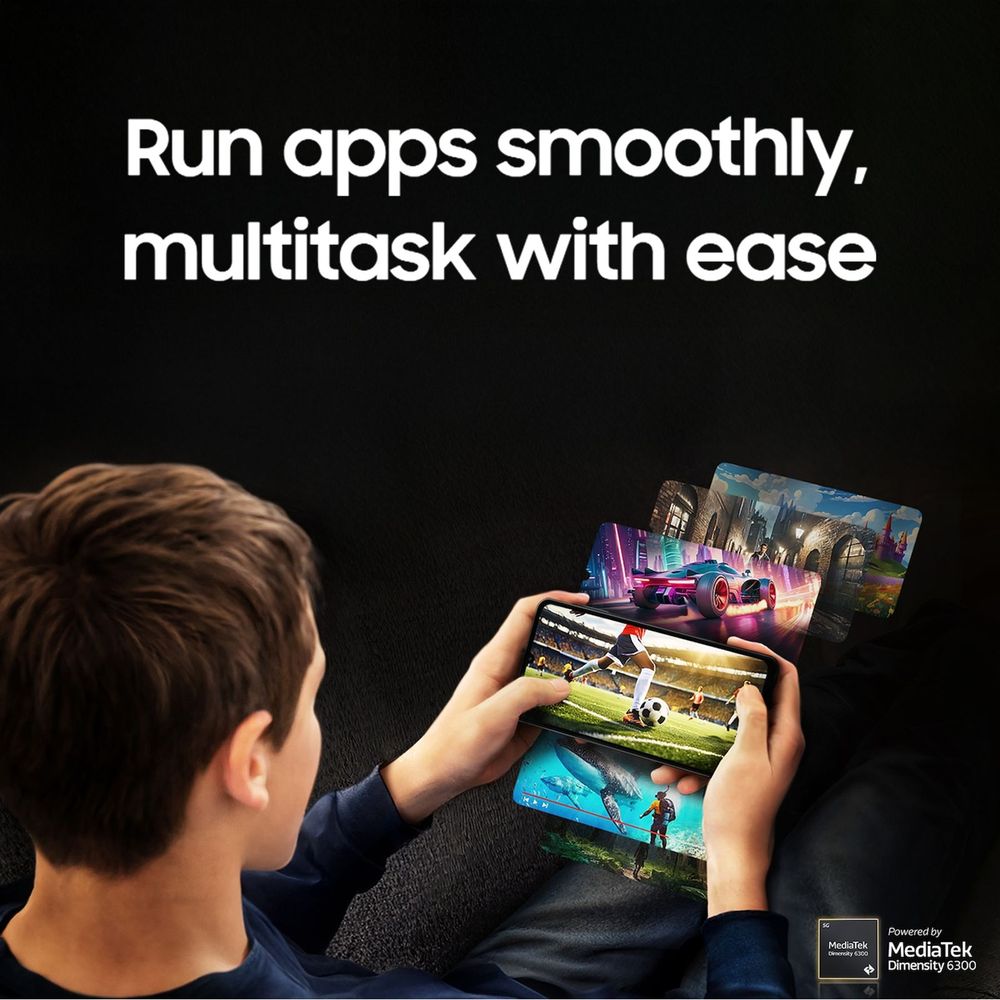 SAMSUNG Galaxy A06 5G (6GB RAM, 128GB, Light Green)