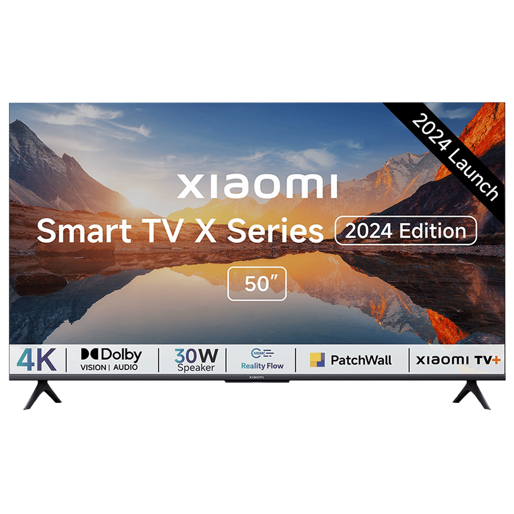 Xiaomi X Series 127 cm (50 inch) 4K Ultra HD LED Google TV with Vivid Picture Engine