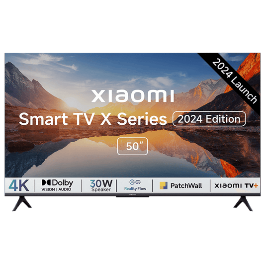 Xiaomi X Series 127 cm (50 inch) 4K Ultra HD LED Google TV with Vivid Picture Engine