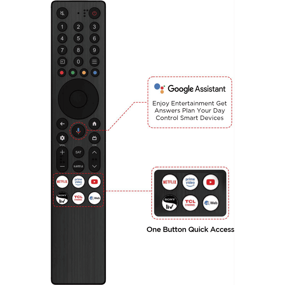 TCL V6C 127 cm (50 inch) 4K Ultra HD LED Smart Google TV with Google Voice Assistant (2025 model)