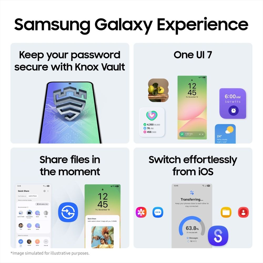 SAMSUNG Galaxy A56 5G (12GB RAM, 256GB, Awesome Graphite)