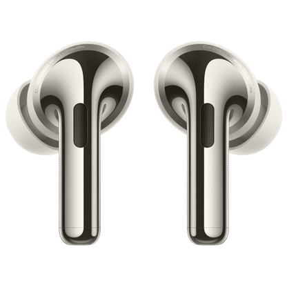 OnePlus Buds Pro 3 TWS Earbuds with Adaptive Noise Cancellation (IP55 Dust Resistant, 43 Hours Playback, Lunar Radiance)