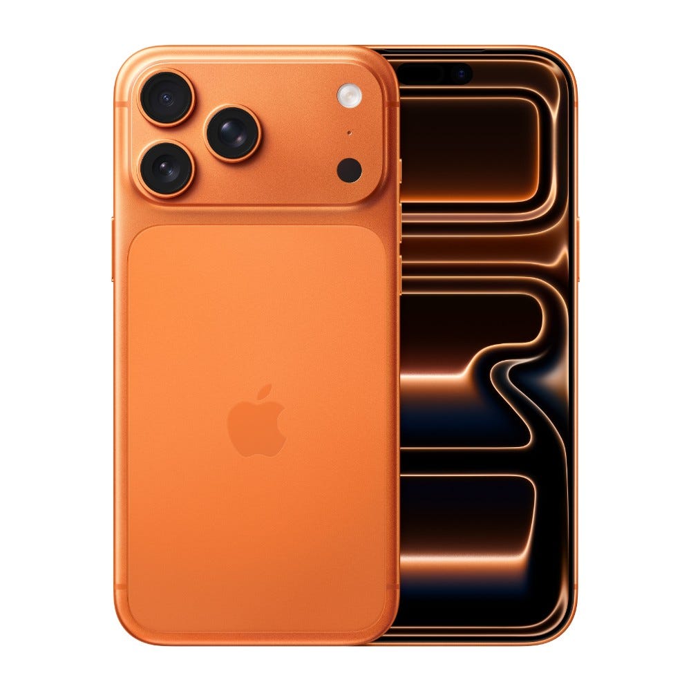 Apple iPhone 17 Pro Max (1TB Storage, Cosmic Orange)