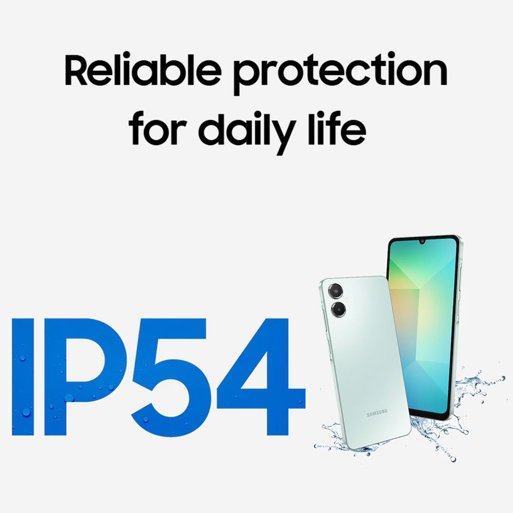 SAMSUNG Galaxy A06 5G (6GB RAM, 128GB, Light Green)