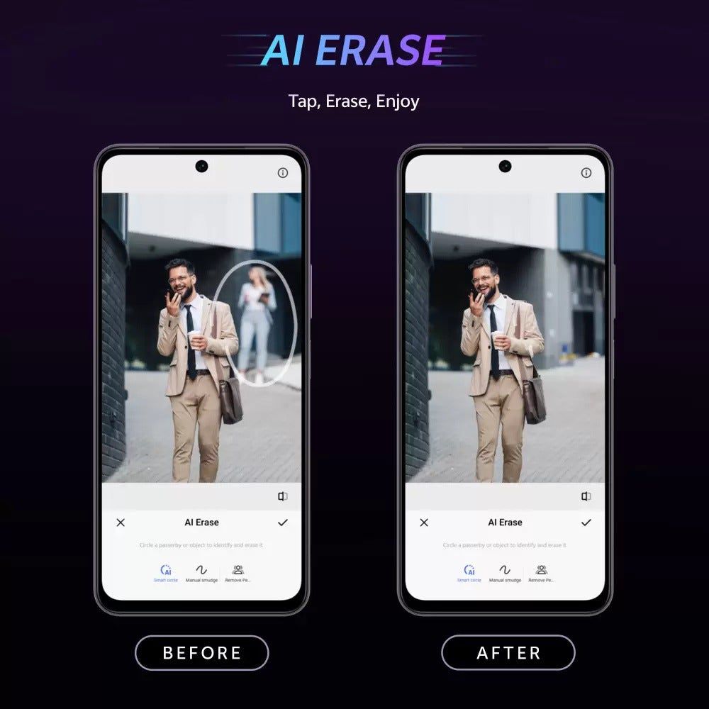 vivo T4x 5G (8GB RAM, 128GB, Pronto Purple)