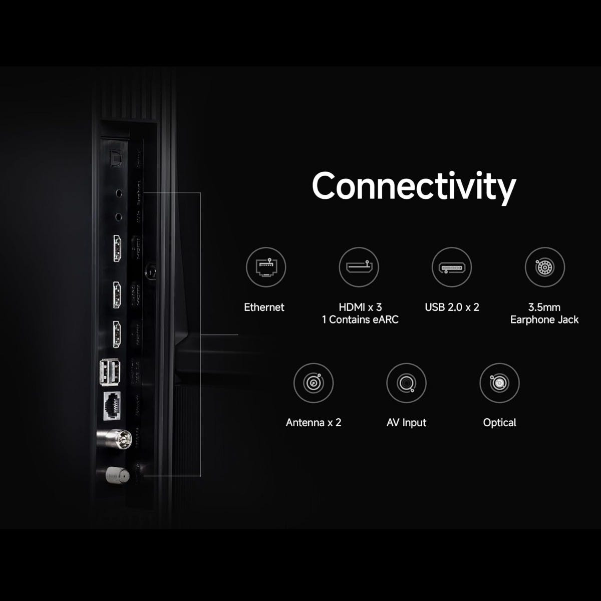 Xiaomi X Series 138cm (55 Inch) 4K Ultra HD Google TV - Dolby Vision, HDR 10, Filmmaker Mode, Dolby Audio, 8GB Storage, Google Cast, Miracast, Google Voice Assistant, L55MB-AIN (2025)