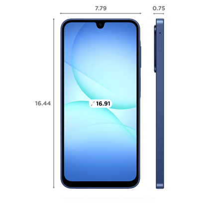 SAMSUNG Galaxy A17 5G (6GB RAM, 128GB, Blue)