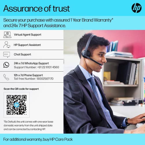 HP 15S Laptop(12th Gen Intel Core i3 1215U / 8 GB RAM/ 512 GB SSD/ 15.6 inch(39.6cm)/ HP FastCharge/ Intel Graphics/ Win11/ MSOffice)fr5009TU