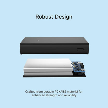 Xiaomi 4i 20000 mAh 33W Fast Charging Power Bank (2 Type A & 1 Type C Ports, PC+ABS Casing, Jet Black)