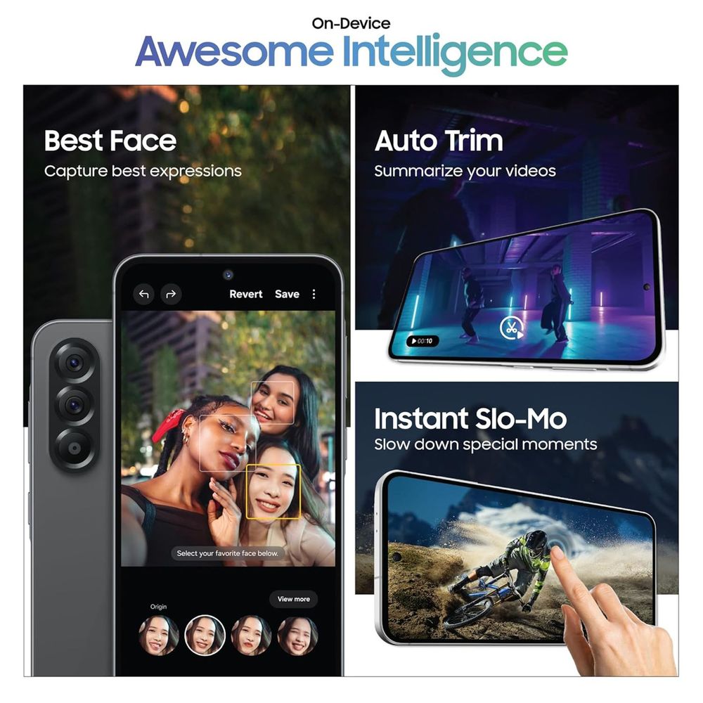 SAMSUNG Galaxy A56 5G (12GB RAM, 256GB, Awesome Graphite)