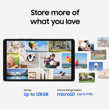 SAMSUNG Galaxy Tab A11 Wi-Fi+5G Android Tablet (8.68 Inch, 8GB RAM, 128GB ROM, Silver)