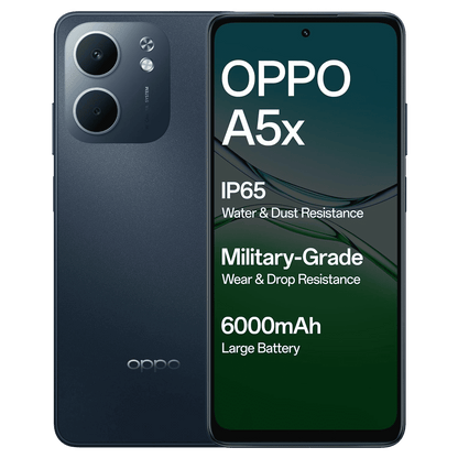 Oppo A5x 5G (6GB RAM, 128GB, Midnight Blue)