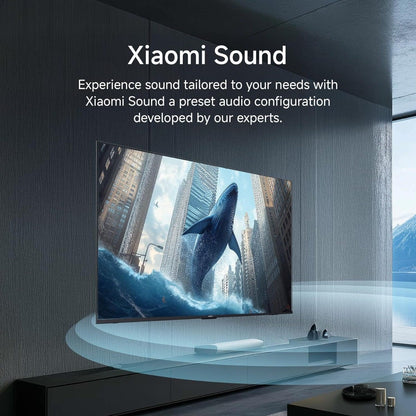 Xiaomi X Series 138cm (55 Inch) 4K Ultra HD Google TV - Dolby Vision, HDR 10, Filmmaker Mode, Dolby Audio, 8GB Storage, Google Cast, Miracast, Google Voice Assistant, L55MB-AIN (2025)
