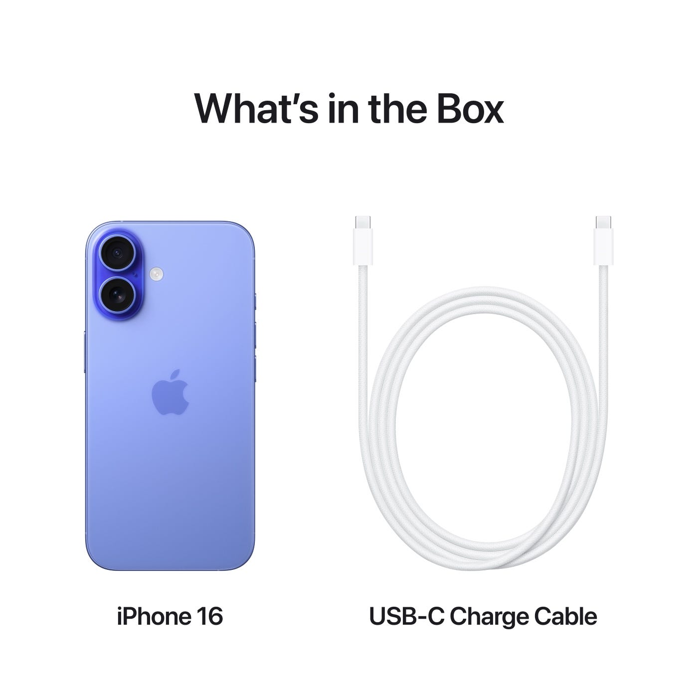 Apple iPhone 16 (128GB Storage, Ultramarine)