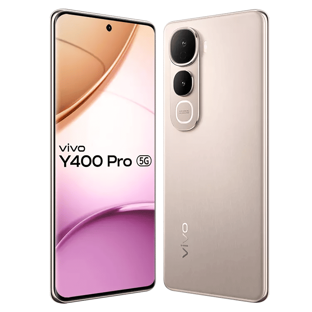 vivo Y400 Pro 5G (8GB RAM, 256GB, Fest Gold)