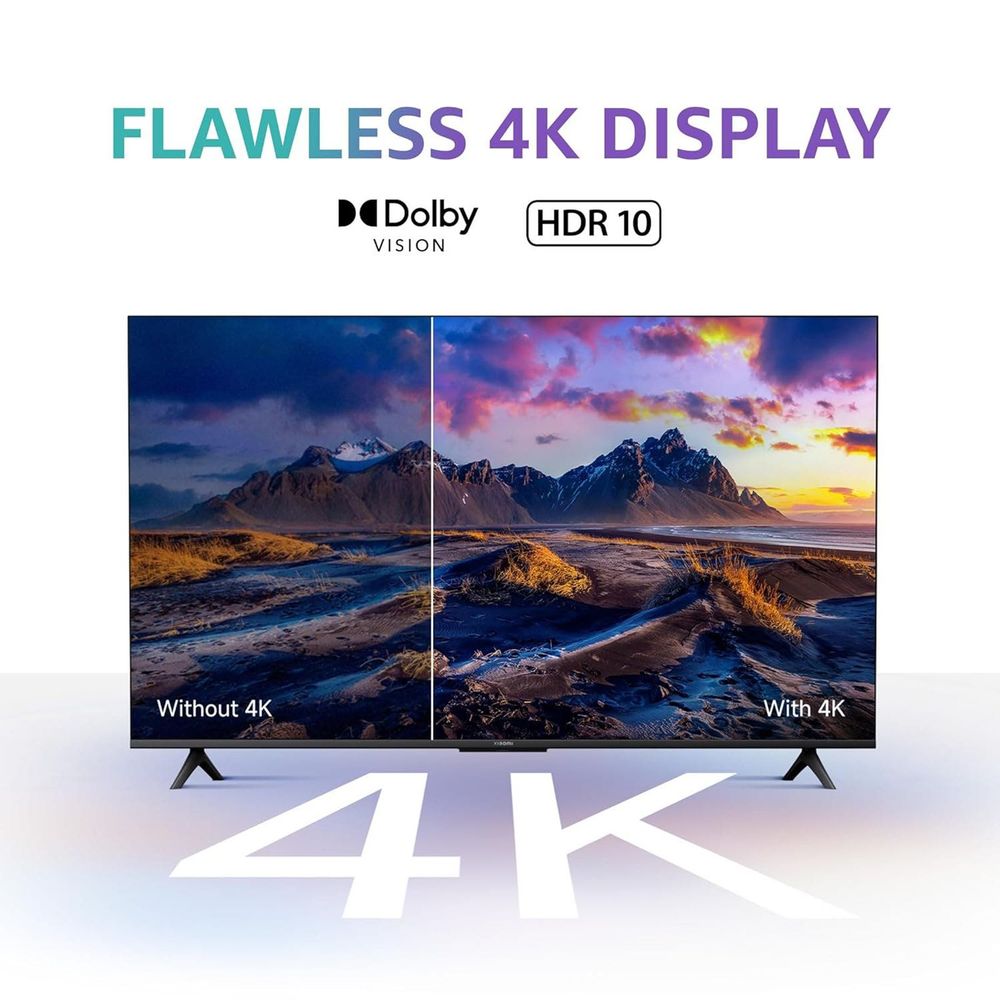 Xiaomi X Series 127 cm (50 inch) 4K Ultra HD LED Google TV with Vivid Picture Engine