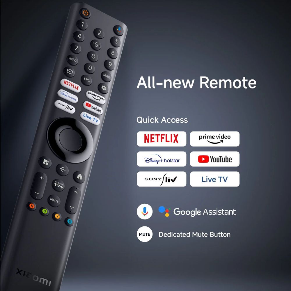 Xiaomi X Series 139.7 cm (55 inch) 4K Ultra HD LED Smart Google TV with Dolby Vision (2025 model)