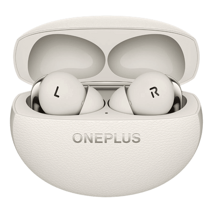 OnePlus Buds Pro 3 TWS Earbuds with Adaptive Noise Cancellation (IP55 Dust Resistant, 43 Hours Playback, Lunar Radiance)