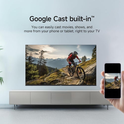 Xiaomi A Series 80cm (32 Inch) HD Google TV - Vivid Picture Engine, Dolby Audio, 8GB Storage, Xiaomi TV+, Google Voice Assistant, Miracast, L32MB-AIN (2025)