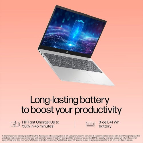 Store Display Unit - HP 15 Thin & Light Laptop (13th Gen Intel Core i5/ 16GB DDR4 RAM/ 512GB SSD/ 15.6 Inch (39.62 cm) FHD Display/ Intel Iris X Graphics/ Dual Speakers/ Backlit Keyboard/ Windows 11/ MS-Office) 15-FD0492TU