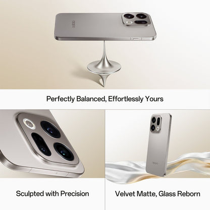 oppo Find X9 Pro 5G (16GB RAM, 512GB, Titanium Charcoal)