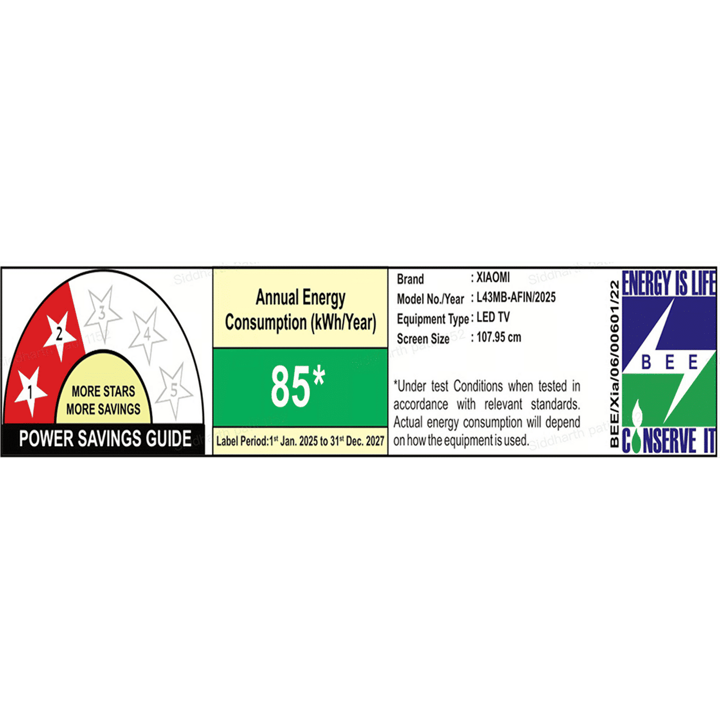 Xiaomi X Series 109.22 cm (43 inch) 4K Ultra HD LED Smart Google TV with Dolby Vision (2025 model)