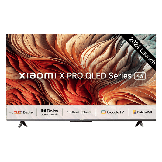 Xiaomi X Pro 109.22 cm (43 inch) QLED 4K Ultra HD Google TV with Dolby Vision & Dolby Atmos