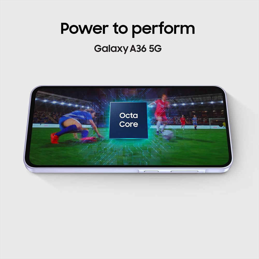 SAMSUNG Galaxy A36 5G (8GB RAM, 128GB, Awesome White)