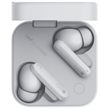 Nothing Buds Pro 2 TWS Earbuds with Active Noise Cancellation (IP55 Water & Dust Resistant, 43 Hours Playback, Light Grey)