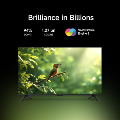 Xiaomi X Series 138cm (55 Inch) 4K Ultra HD Google TV - Dolby Vision, HDR 10, Filmmaker Mode, Dolby Audio, 8GB Storage, Google Cast, Miracast, Google Voice Assistant, L55MB-AIN (2025)