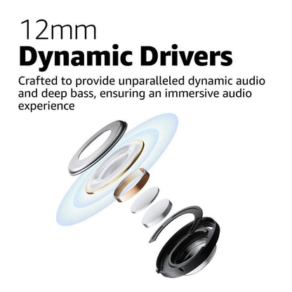 Redmi Buds 5A TWS Earbuds with Active Noise Cancellation (IPX4 Sweat Resistant, 10 Mins Quick Charge, White)