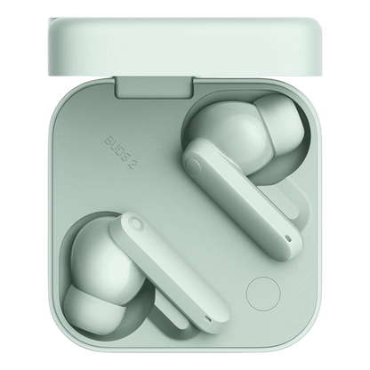 Nothing Buds 2 TWS Earbuds with Hybrid Active Noise Cancellation (IP55 Water Resistant, In-ear Detection, Light Green)