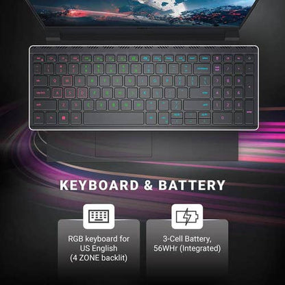 Dell G15-5530 Gaming Laptop (13th Gen Intel Core i7-13650HX/ 16GB DDR5 RAM/ 1TB SSD/ 15.6 Inch (39.62 cm) FHD Display/ 6GB-NVIDIA GeForce RTX 3050 Graphics/ Windows 11/ MS-Office) OGN55301123G01RIN