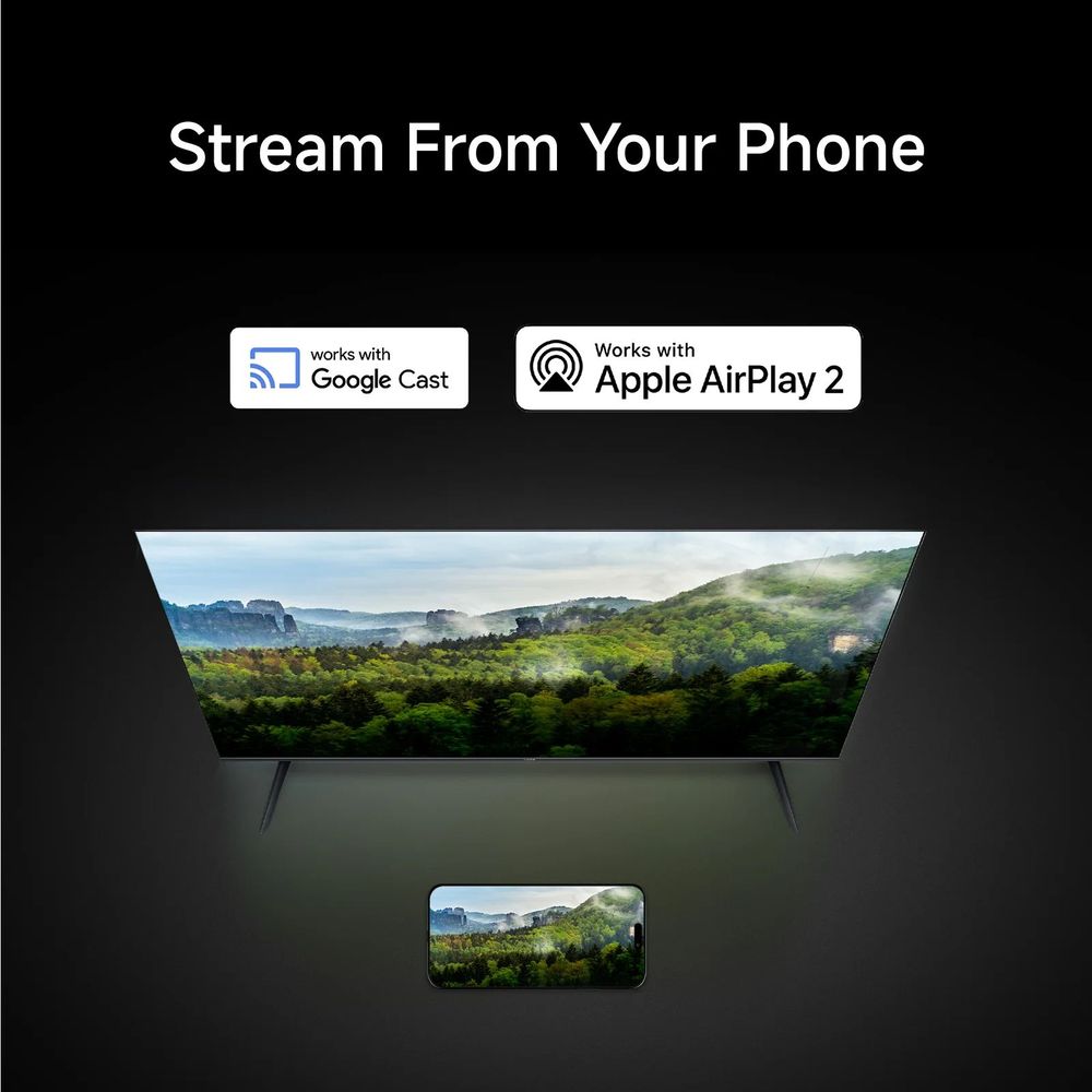 Xiaomi X Series 139.7 cm (55 inch) 4K Ultra HD LED Smart Google TV with Dolby Vision (2025 model)