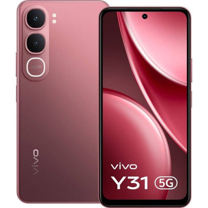 Vivo Y31 5G (4GB RAM/128GB Storage) Rose Red